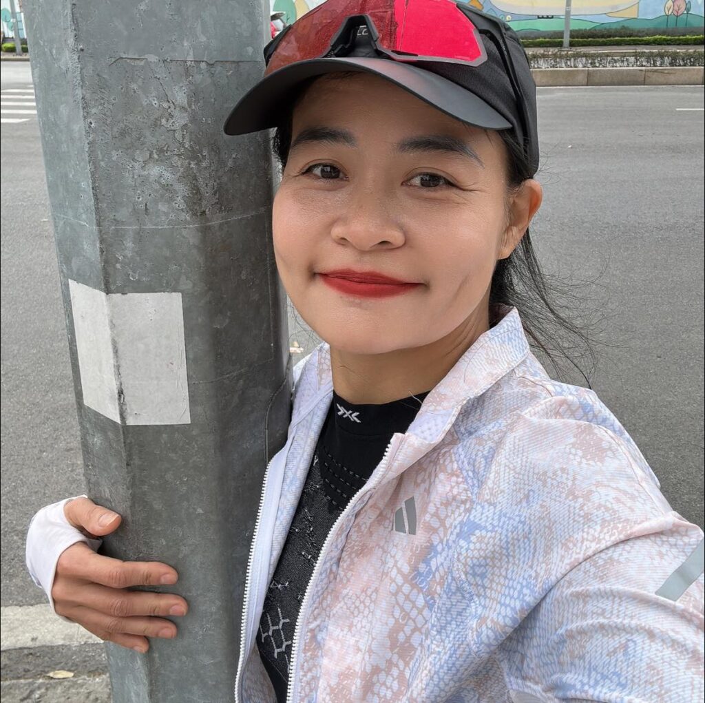 chay bộ trời lạnh